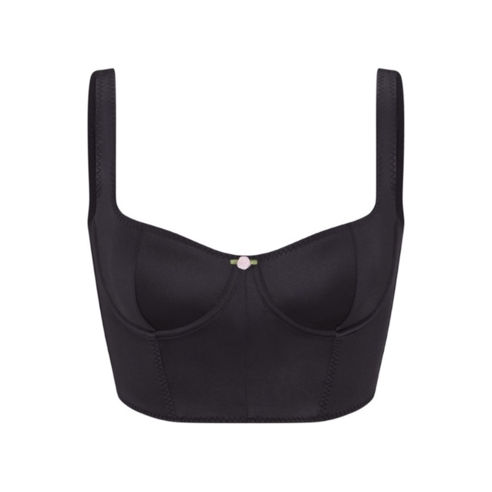 Skims NWT stretch black corset
